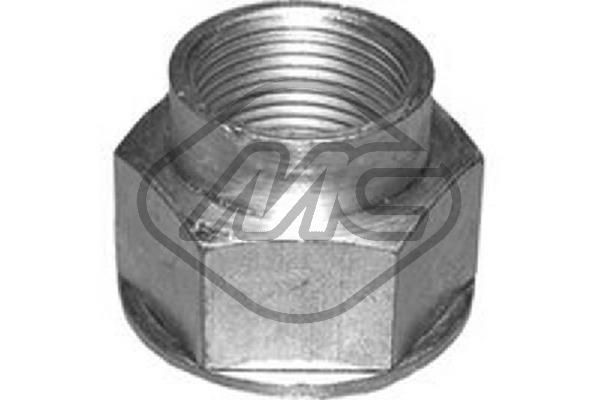 Metalcaucho Nut, stub axle 43463 Metalcaucho 43463 FIAT Elba Estate nut, stub axle replacement