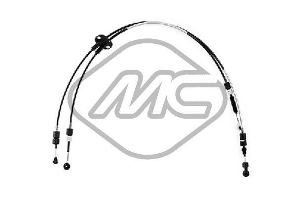 Metalcaucho Cabo de aço, caixa de velocidades 86088 Cabo de seleção de velocidade FORD Metalcaucho 86088