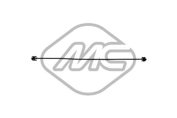 Metalcaucho Oppvarmingsslange 92781 Metalcaucho Varmeapparat register CHEVROLET 92781
