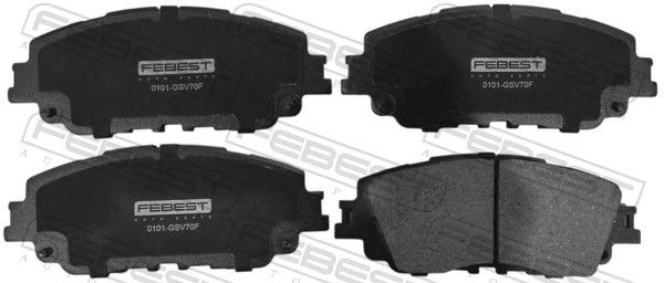 FEBEST Bremžu kluči 0101-GSV70F Bremžu kluči FEBEST TOYOTA 0101-GSV70F