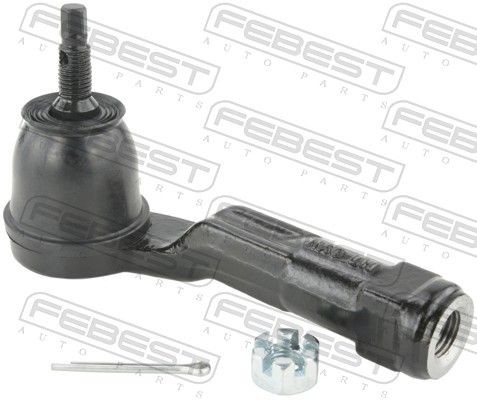 FEBEST Styrekugle 1221-SOLH5LH Sporstangkugle FEBEST ACCENT 1221-SOLH5LH billig