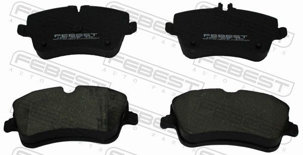 FEBEST Kit pastiglie freni 1601-203F 1601-203F costo Pastiglie dei freni DACIA DUSTER FEBEST