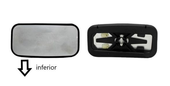 IPARLUX Sklo vonkajżieho zrkadla 31509401 31509401 Spätné zrkadlo MERCEDES-BENZ Trieda B IPARLUX