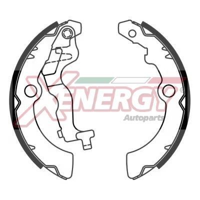 AP XENERGY Remschoenset X50447 Remschoenen AP XENERGY NISSAN X50447