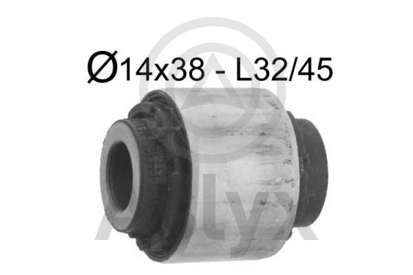 Aslyx Draagarmrubber AS-202721 Draagarmlager houder Aslyx TOUAREG AS-202721 goedkoop