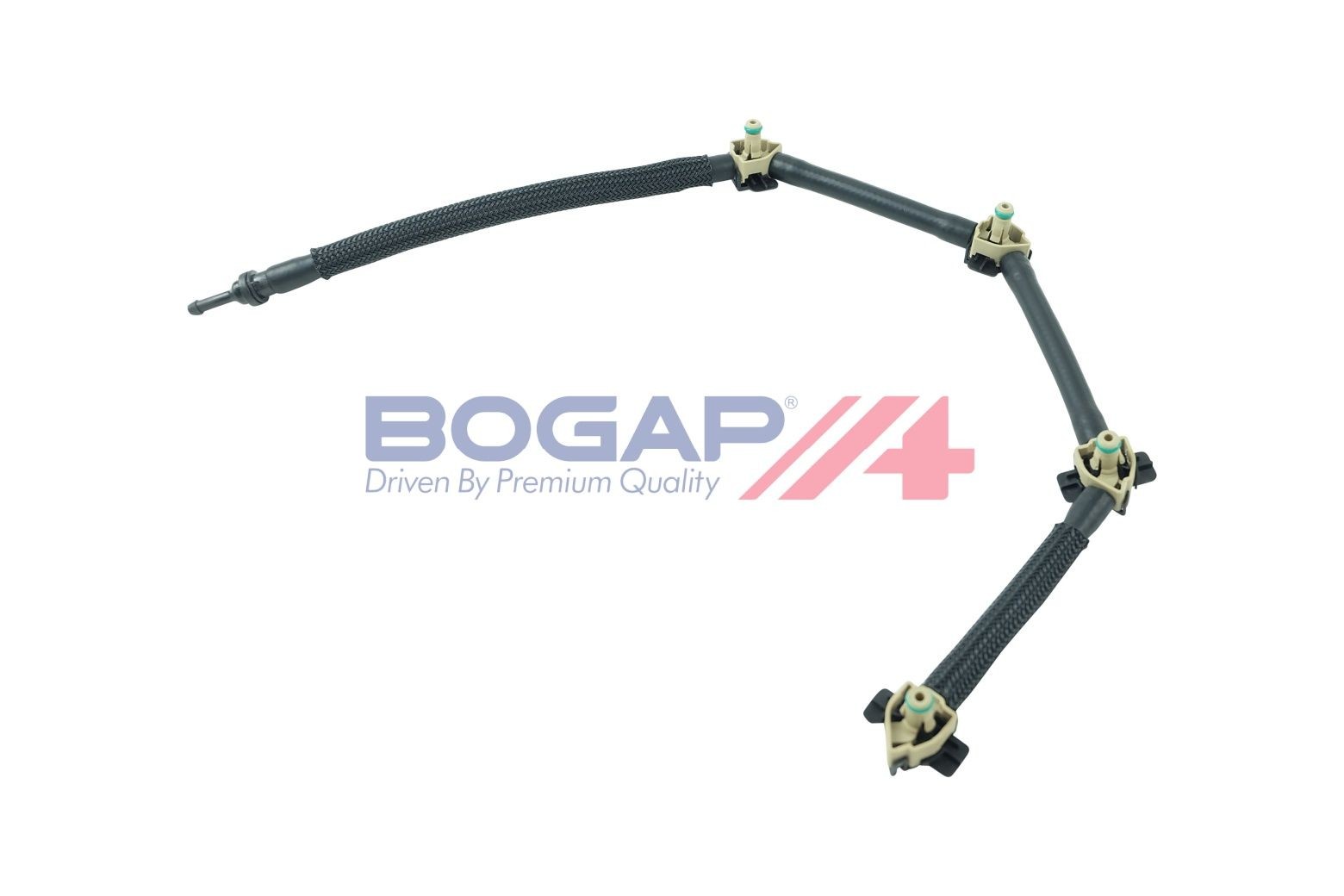 BOGAP Tubo flexível, combustível de fuga A1621117 BOGAP A1621117 Rampa de injeção Passat 3g5 originais preço