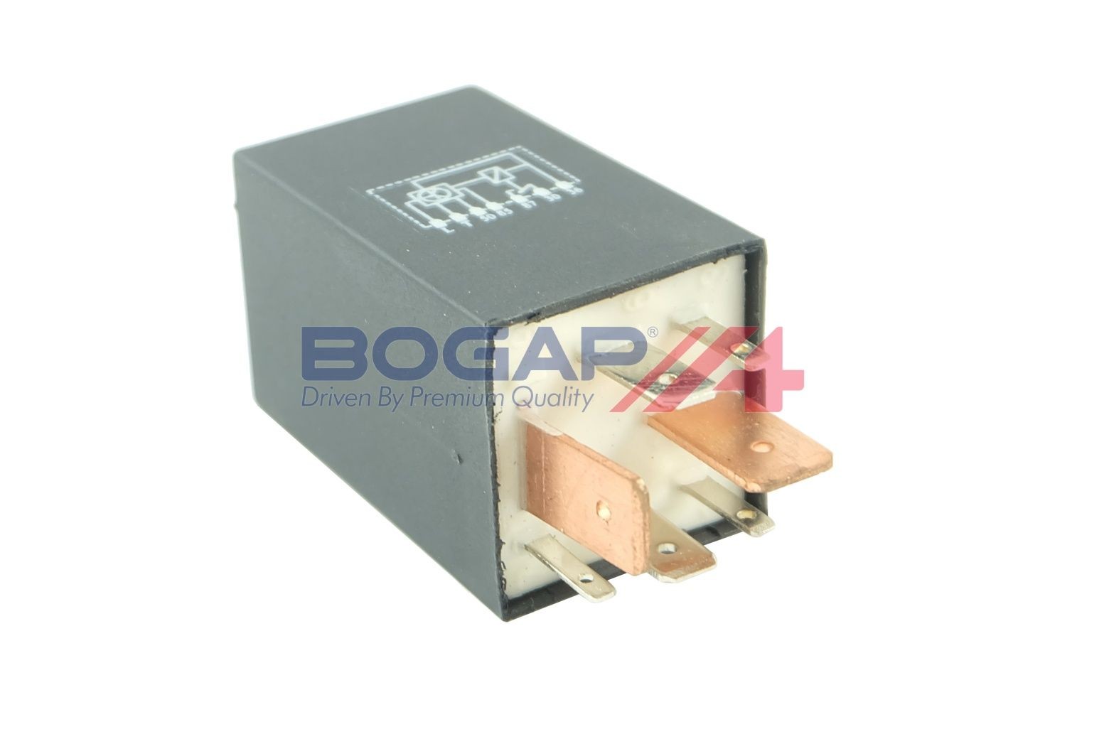 BOGAP Ρελέ, σύστημα προθέρμανσης A7617131 BOGAP A7617131 Ρελέ, σύστημα προθέρμανσης AUDI 90 B3 (89, 89Q, 8A) 2.3 E quattro 136 PS 1989