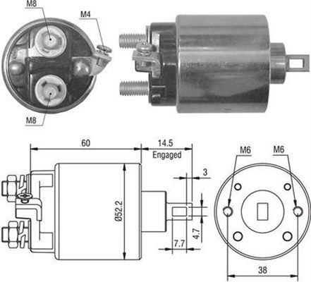 MAGNETI MARELLI Startrelais 940113050022 940113050022 MAGNETI MARELLI Startersolenoïde Mini goedkoop