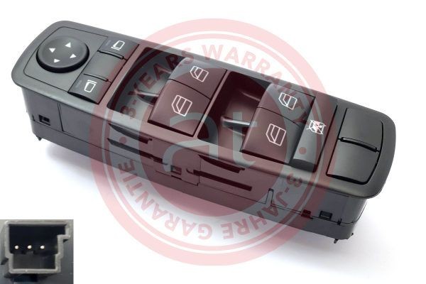 at autoteile germany Bouton de lève-vitre at11845 at autoteile germany Contacteur leve-vitre MERCEDES-BENZ at11845