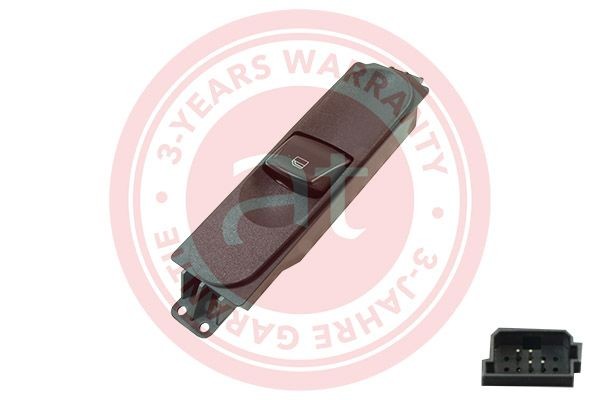 at autoteile germany Bouton de lève-vitre at11852 at autoteile germany Bouton de commande de lève-vitre MERCEDES-BENZ at11852