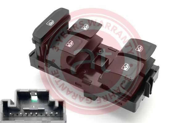 at autoteile germany Bryter, vindusheis at11870 at11870 Bryter vindusløfter VW POLO at autoteile germany