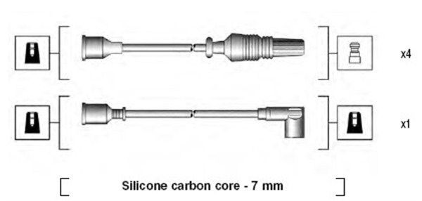 MAGNETI MARELLI Ignition Cable Kit 941135020696 941135020696 MAGNETI MARELLI ignition leads for PEUGEOT 304