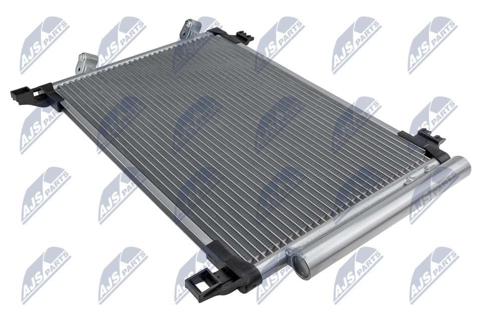 NTY Kondensator, klimaanlæg CCS-TY-017 NTY CCS-TY-017 Kondensor klimaanlæg Land Rover RANGE ROVER originale