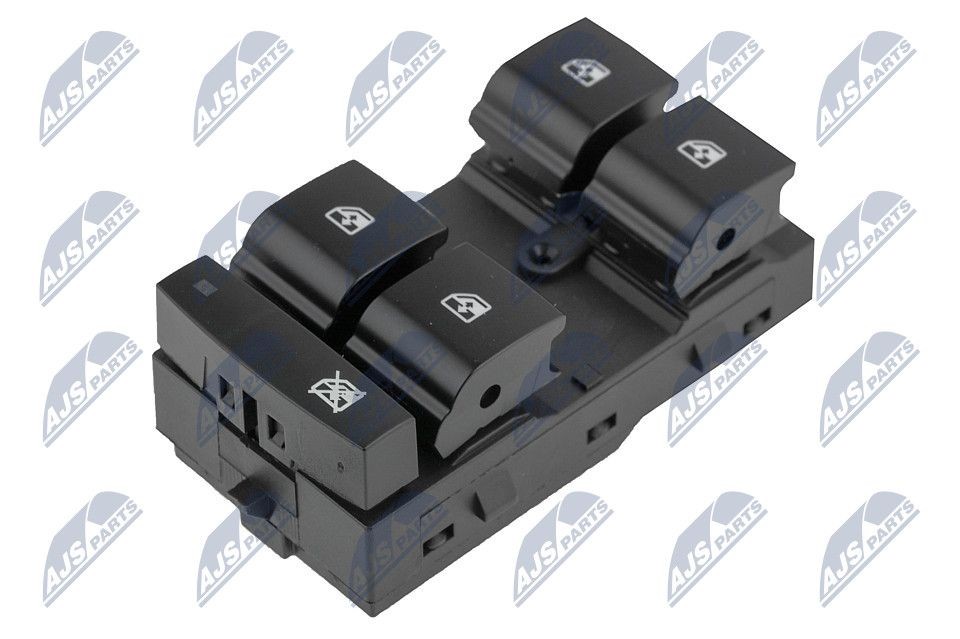 NTY Slēdzis, Stikla pacēlājmehānisms EWS-PL-030 NTY EWS-PL-030 Stikla pacēlāja slēdzis Kadett E Sedan (T85) orģinālās cena