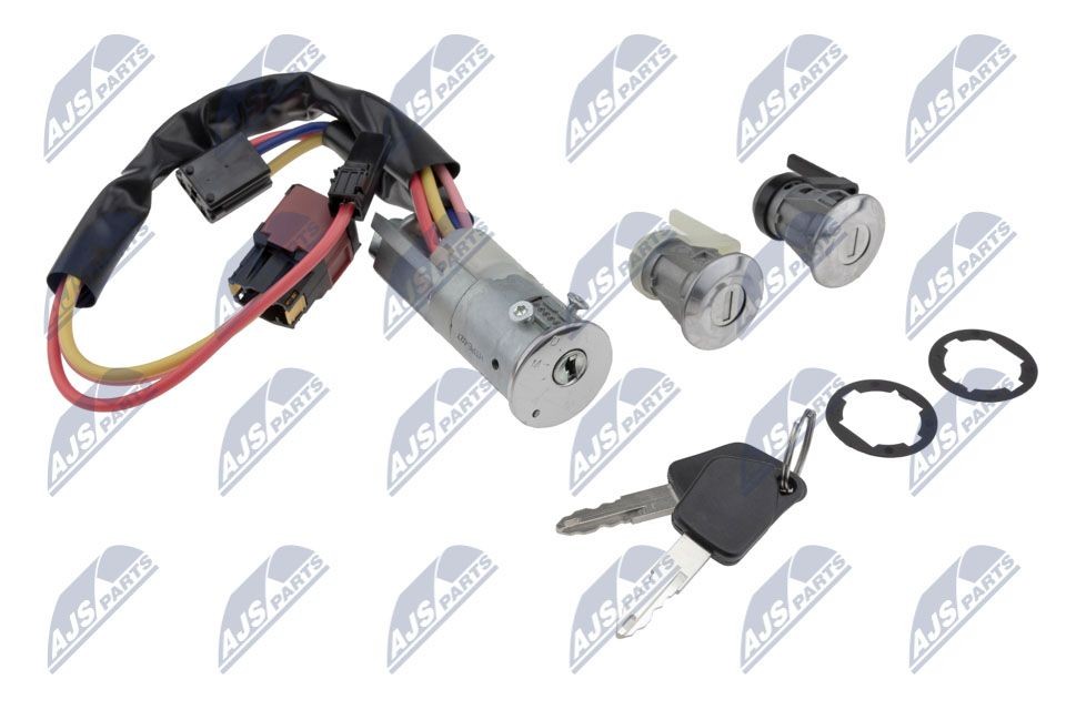 NTY Låsecylindersæt EZC-PE-027 Låsecylinder Peugeot 2D EZC-PE-027 NTY