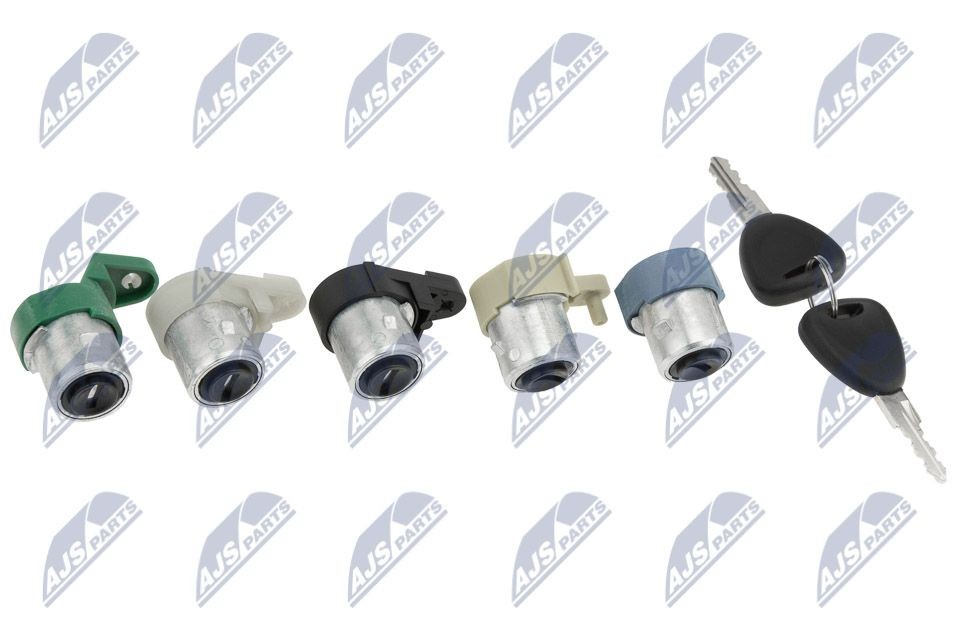 NTY Låsecylindersæt EZC-RE-094 NTY EZC-RE-094 originale Clio 4 Grandtour Låsecylinder hvad koster