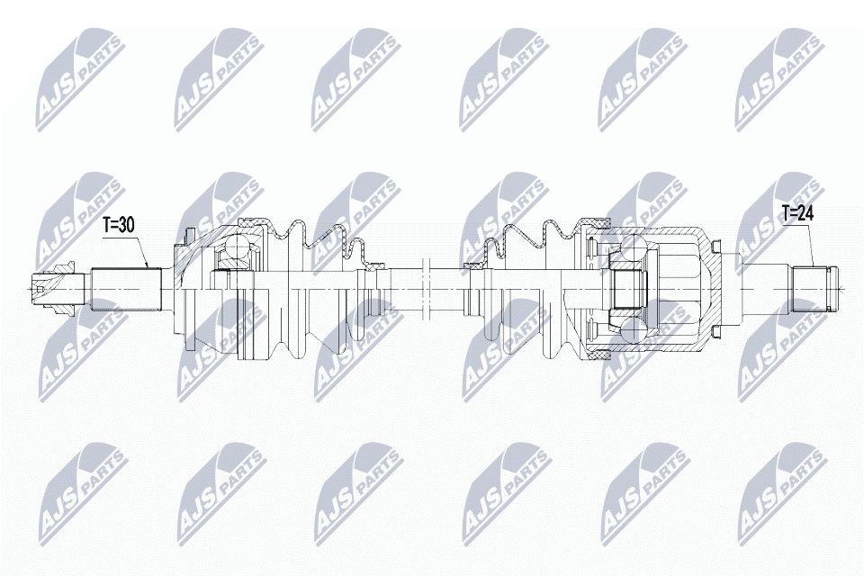 NTY Drivaxel NPW-TY-108 NTY NPW-TY-108 Drivaxel