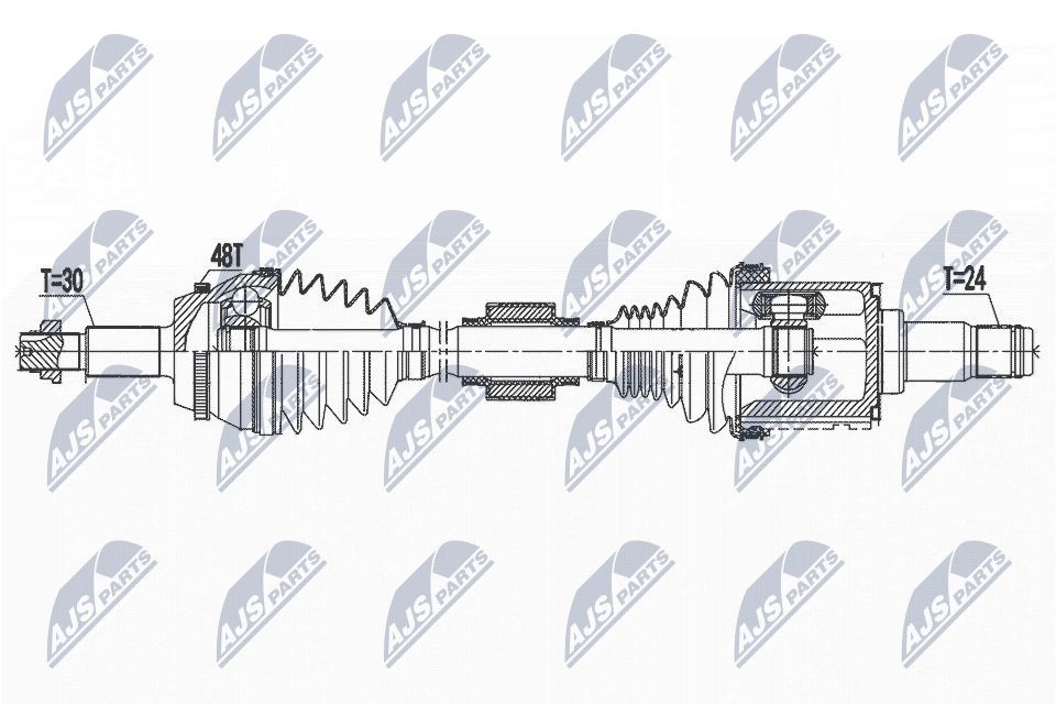 NTY Antriebswelle NPW-TY-161 Gelenkwellen NTY RC NPW-TY-161 günstig