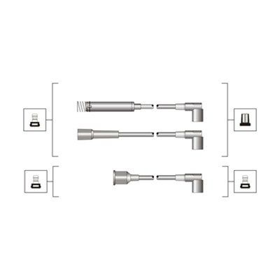 Tändkabelsats MAGNETI MARELLI 941319170009 MAGNETI MARELLI 941319170009 Tändkabelsats Opel CORSA 2016