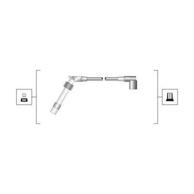 MAGNETI MARELLI Süütesüsteemikomplekt 941319170035 941319170035 Süütejuhtmed OPEL TIGRA MAGNETI MARELLI