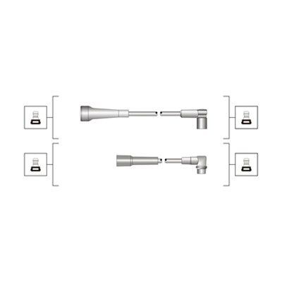 Σετ καλωδίων υψηλής τάσης MAGNETI MARELLI 941319170051 MAGNETI MARELLI 941319170051 Μπουζοκαλώδια RENAULT TRAFIC 2009