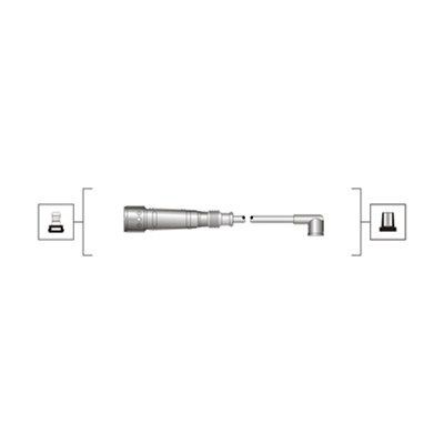 MAGNETI MARELLI Tændkabelsæt 941319170055 941319170055 Tændkabler MAGNETI MARELLI MERCEDES-BENZ VANEO