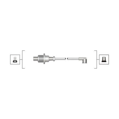 Σετ καλωδίων υψηλής τάσης MAGNETI MARELLI 941319170063 MAGNETI MARELLI 941319170063 Καλωδια μπουζι σετ CITROËN C2 2013