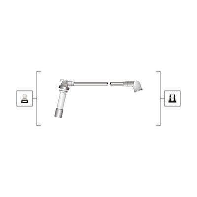 MAGNETI MARELLI Kit cavi candele 941319170078 941319170078 Cavi candele MAZDA MAGNETI MARELLI costo