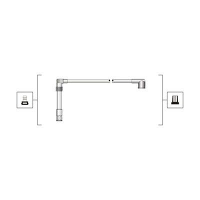 MAGNETI MARELLI Tändkabelsats 941319170082 941319170082 MAGNETI MARELLI tändkabel MERCEDES-BENZ CITAN