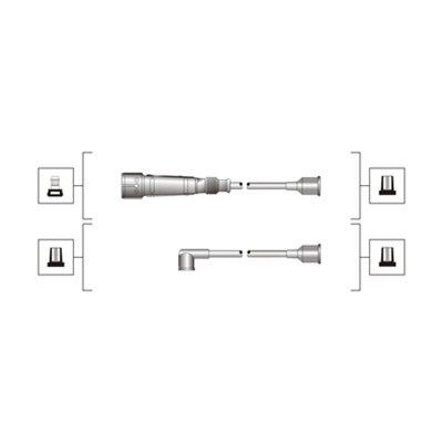 MAGNETI MARELLI Tændkabelsæt 941319170103 Tændkabler MAGNETI MARELLI V8 941319170103 billig