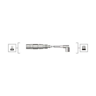 MAGNETI MARELLI Tændkabelsæt 941319170111 Tændrørskabler MAGNETI MARELLI V8 941319170111 billig