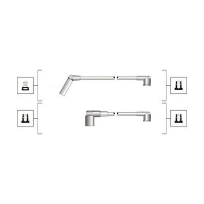 MAGNETI MARELLI Tändkabelsats 941319170117 Tändkabel Hyundai CM 941319170117 MAGNETI MARELLI