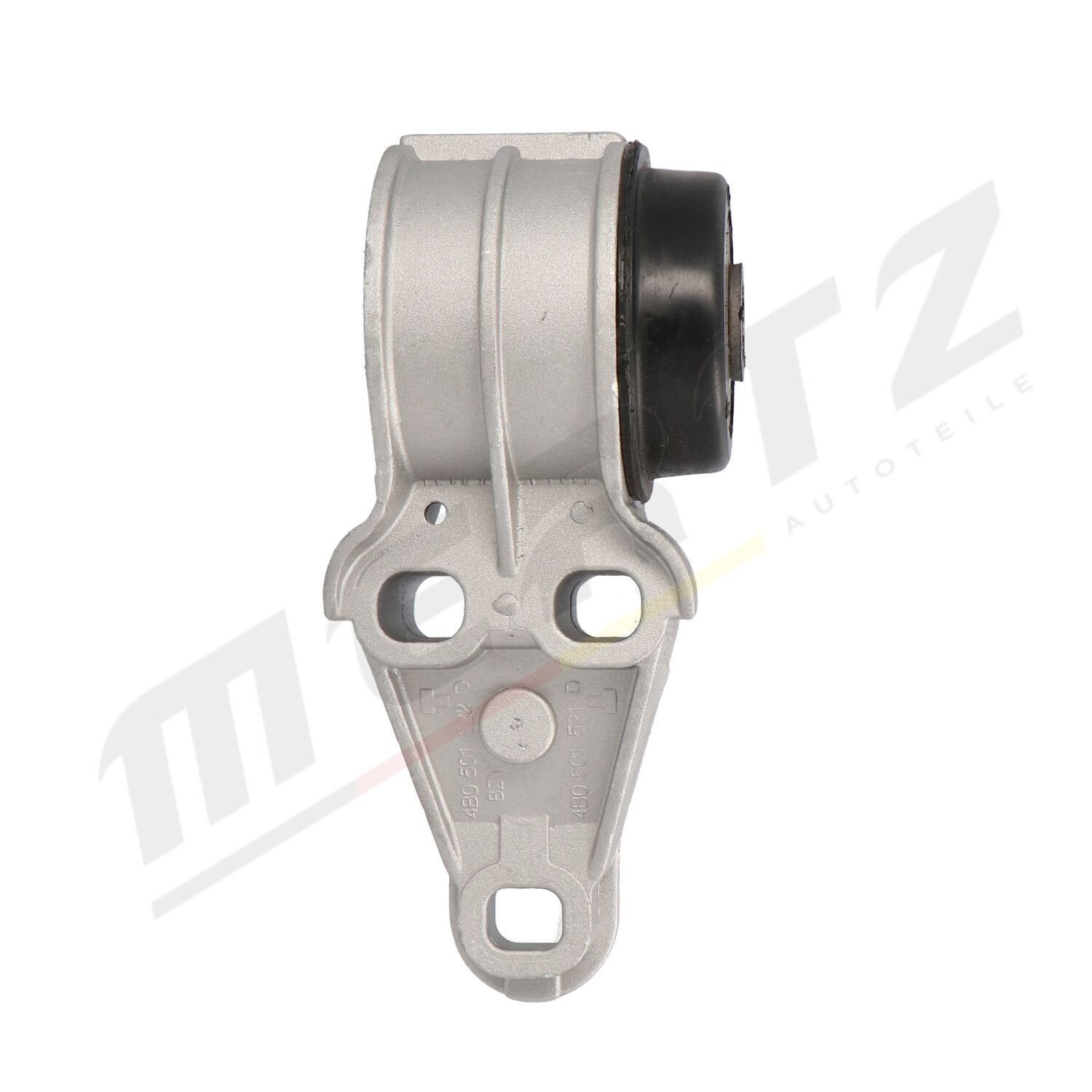 MERTZ Suspensão, corpo do eixo M-S4477 Suspensão apoio do eixo MERTZ Opel CORSA M-S4477