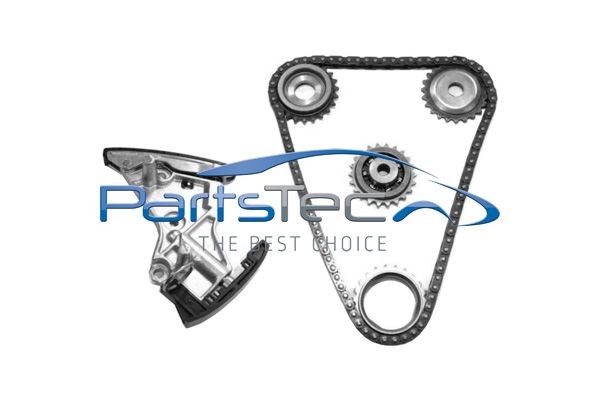 PartsTec Kjedesett, oljepumpemotor PTA114-0454 Drivkjede SKODA PartsTec PTA114-0454