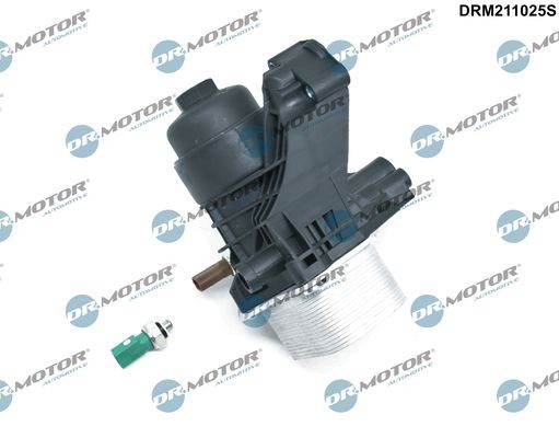 DR.MOTOR AUTOMOTIVE Korpuss, Eļļas filtrs DRM211025S Eļļas filtra korpuss / -blīve DR.MOTOR AUTOMOTIVE Volkswagen DRM211025S