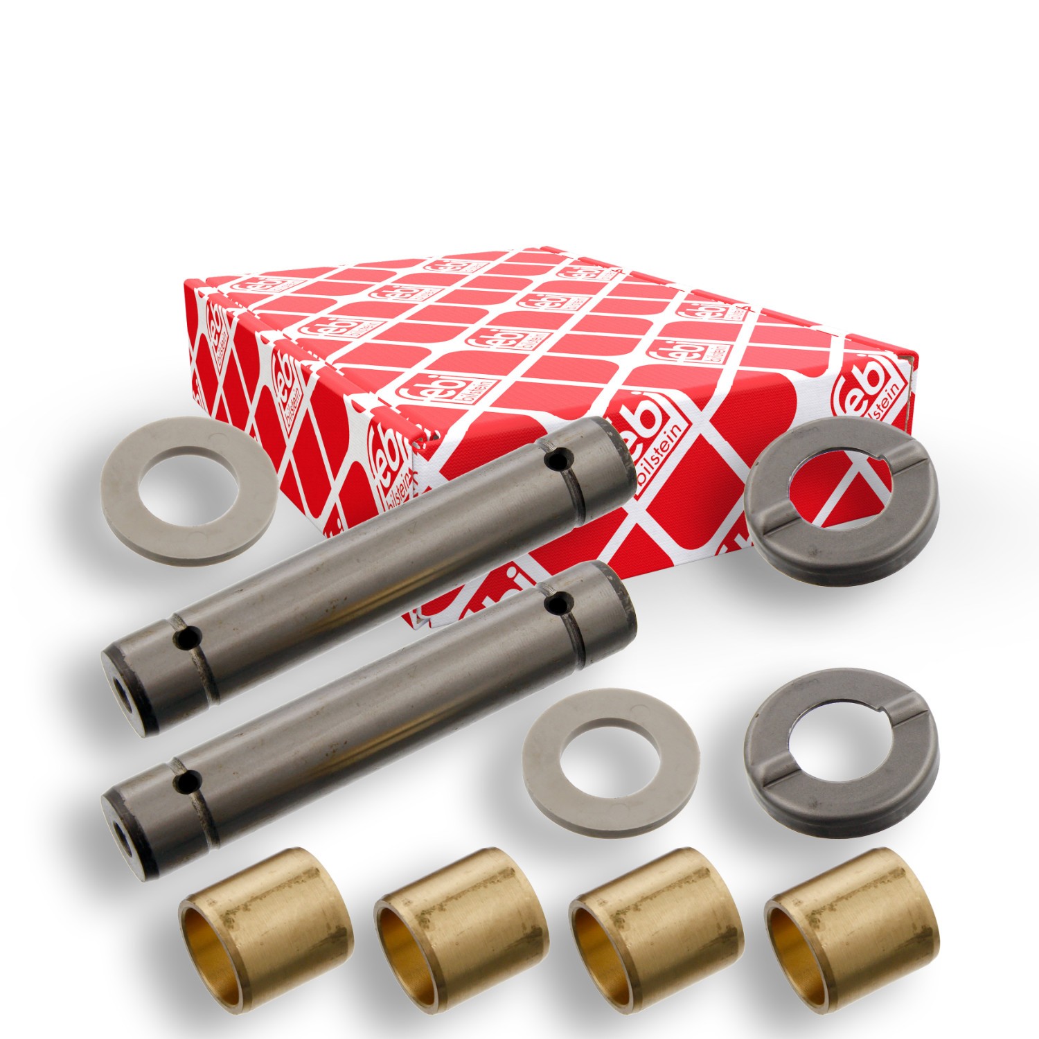 FEBI BILSTEIN Reparasjonssett, bærekule 01153 FEBI BILSTEIN 01153 Styrebolt Ford Mondeo Mk4 pris