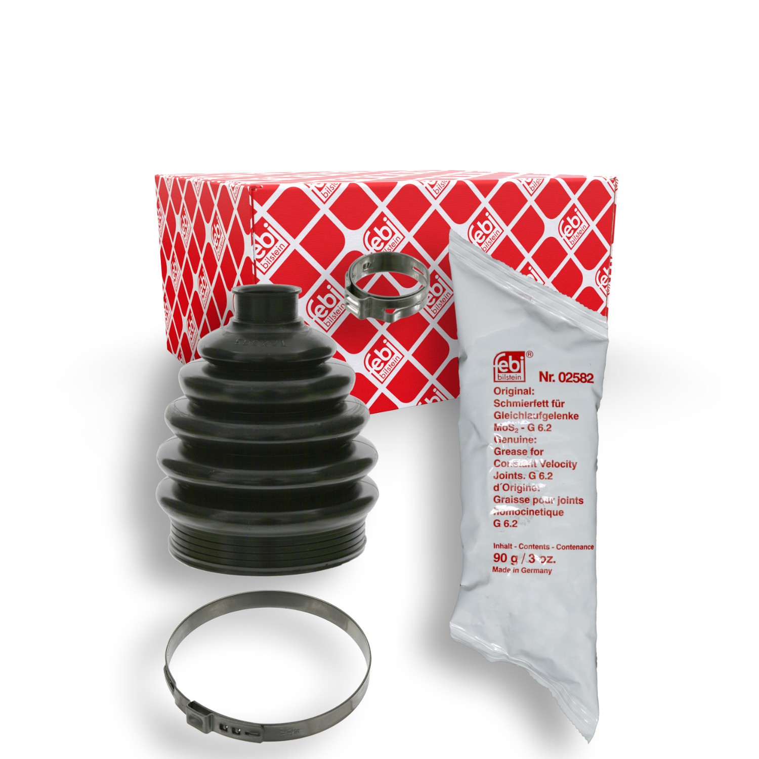 FEBI BILSTEIN Mansjettsett, drivaksel 01438 FEBI BILSTEIN 01438 originale Drivakselmansjett Astra G Classic Sedan (T98) hva koster