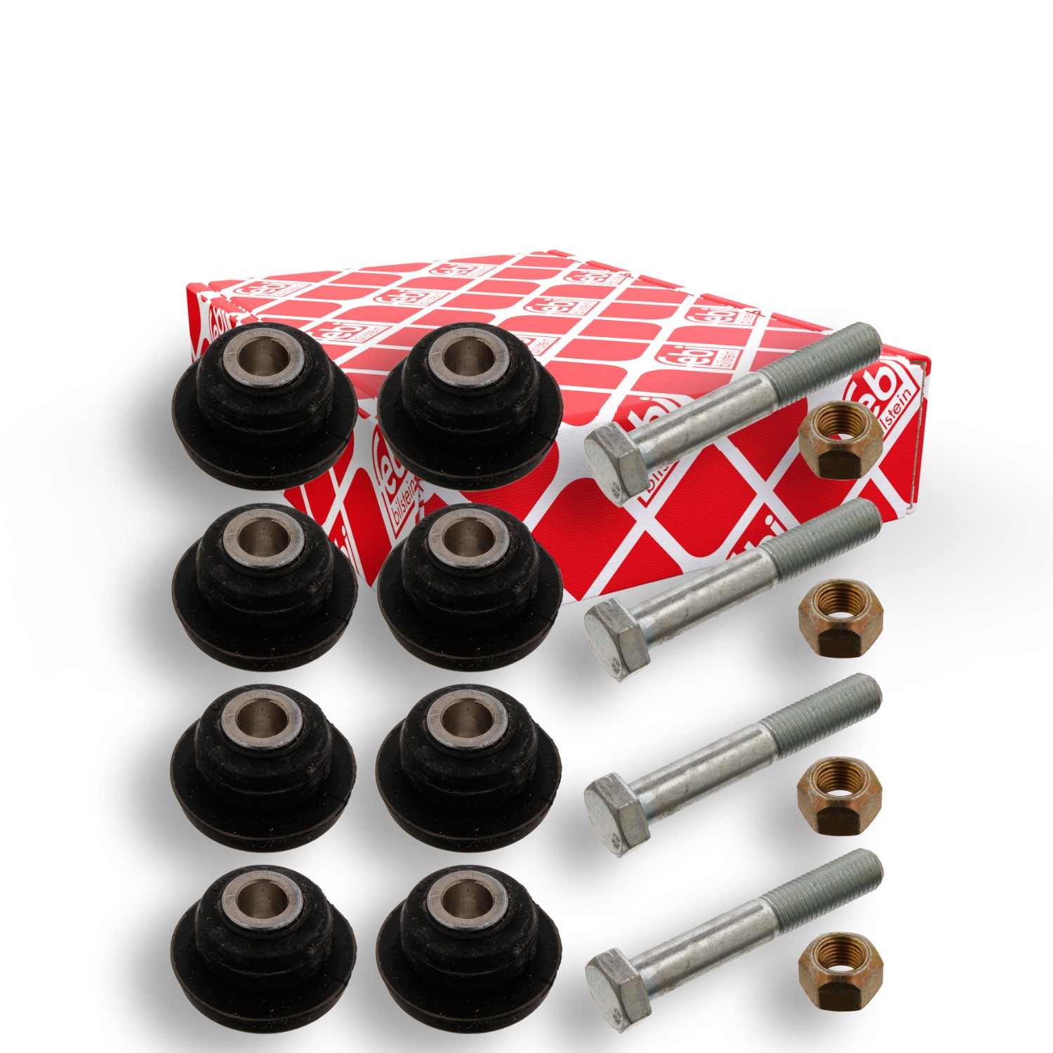 FEBI BILSTEIN Kit de montagem, braço oscilante 01695 FEBI BILSTEIN 01695 originais Kit de reparação braço oscilante Mercedes R107 custo