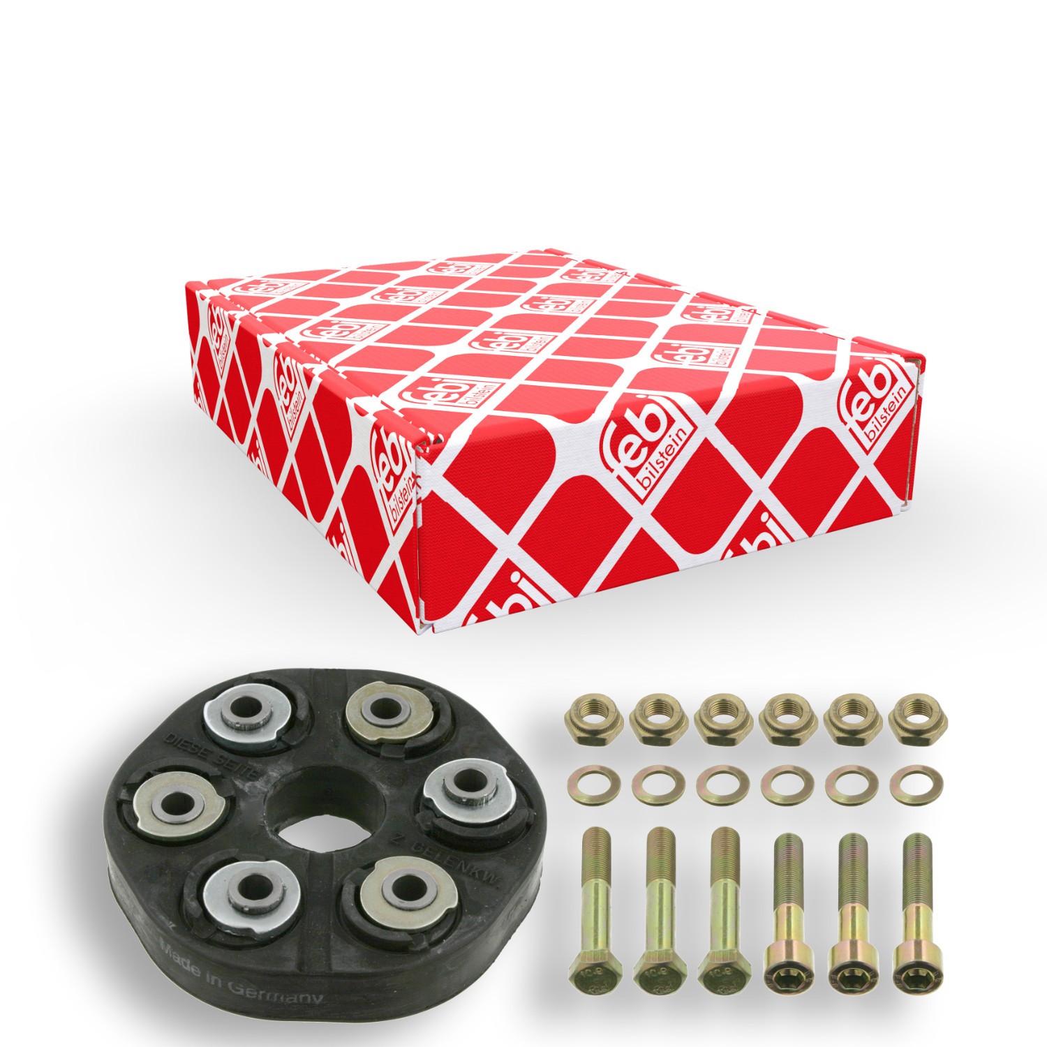 FEBI BILSTEIN Articulação, veio longitudinal 01975 Borracha do cardan FEBI BILSTEIN Seat ALTEA 01975