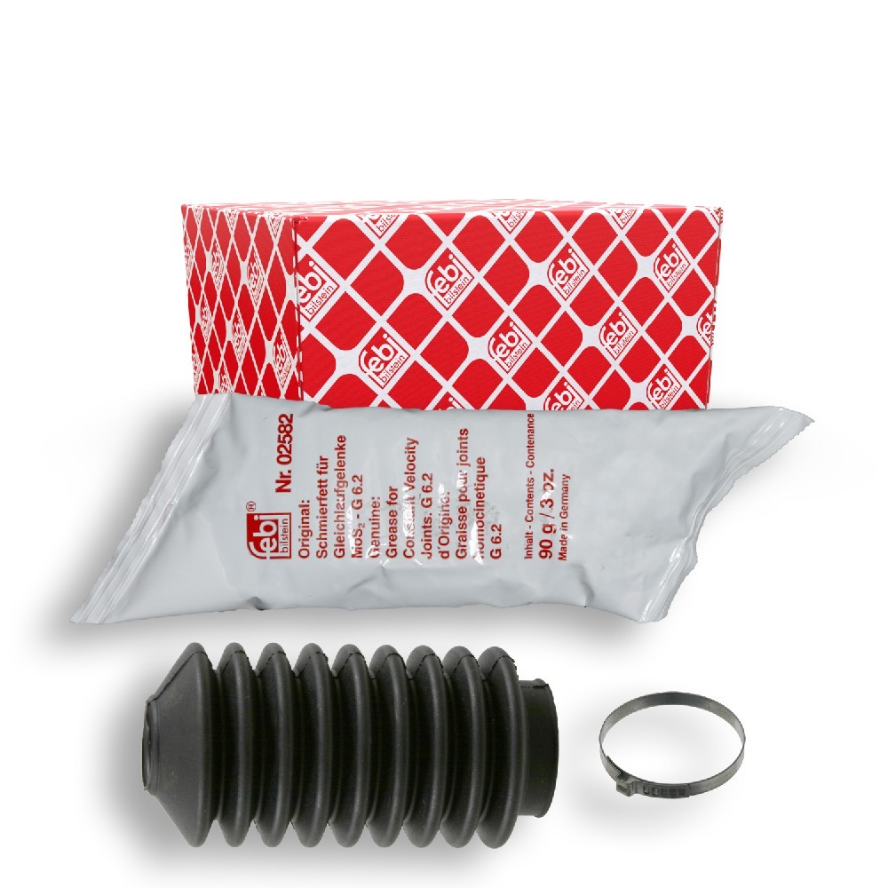 FEBI BILSTEIN Stuurhoes, stuureenheid 03318 FEBI BILSTEIN 03318 Stuurhuishoes Volkswagen up! Hatchback (121, 122, BL1, BL2) goedkoop