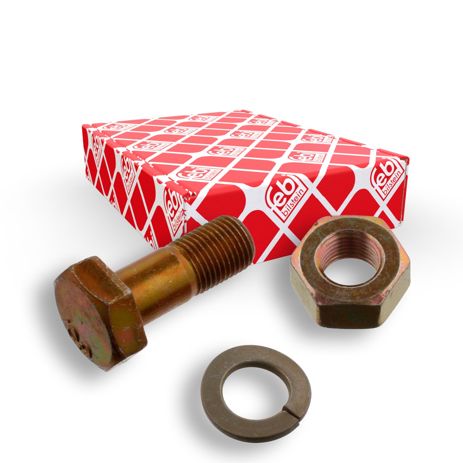 FEBI BILSTEIN Skrue, leddaksel flens 03344 FEBI BILSTEIN 03344 Skrue, leddaksel flens Mazda B-Serie billige