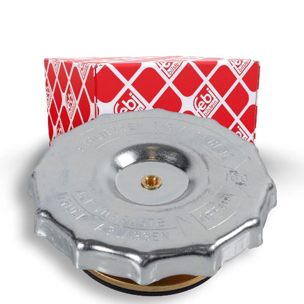 FEBI BILSTEIN Tampa de fecho, recipiente de líquido de refrigeração 04493 04493 Tampa depósito do líquido de refrigeração DACIA DOKKER FEBI BILSTEIN