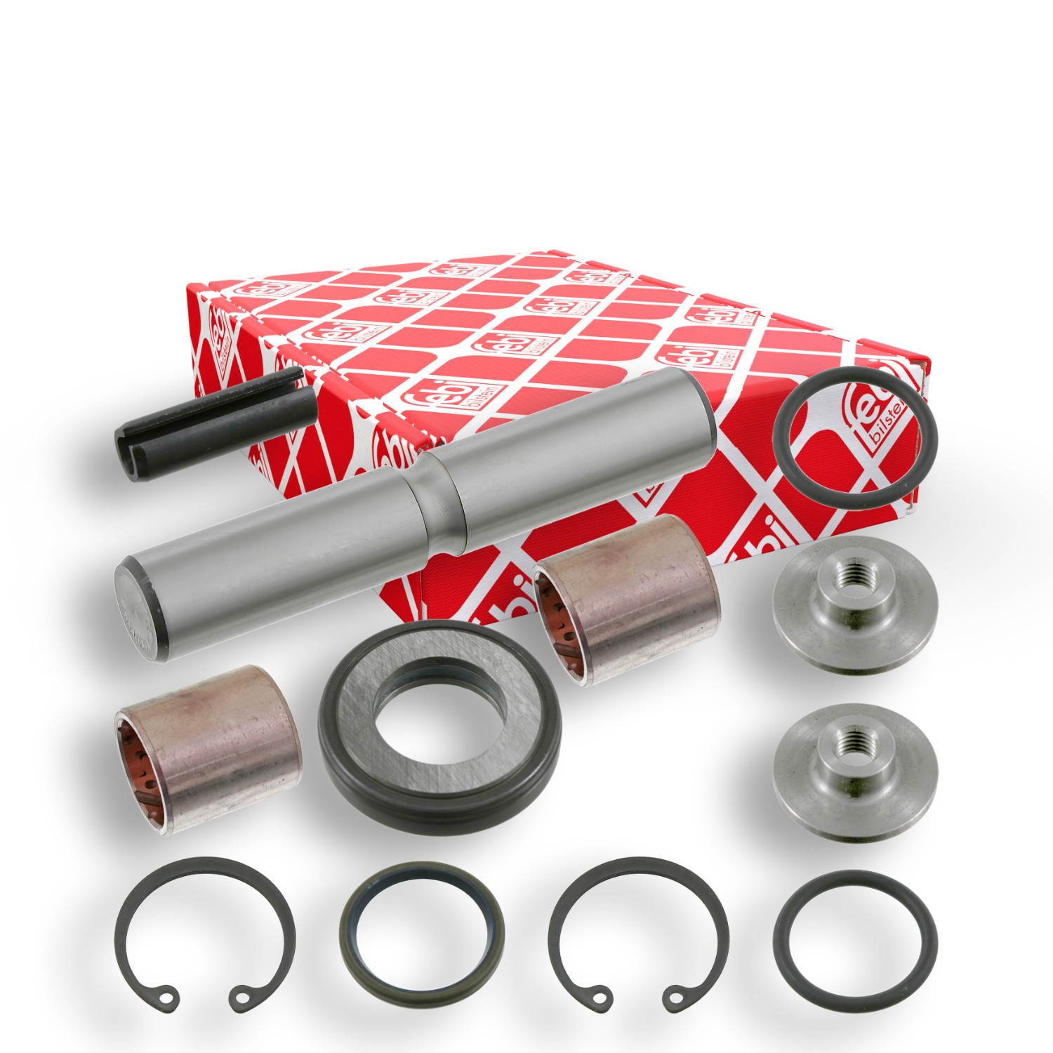FEBI BILSTEIN Kit riparazione, Perno fuso a snodo 04581 FEBI BILSTEIN 04581 Perno del fuso a snodo Mercedes S203 originale prezzo