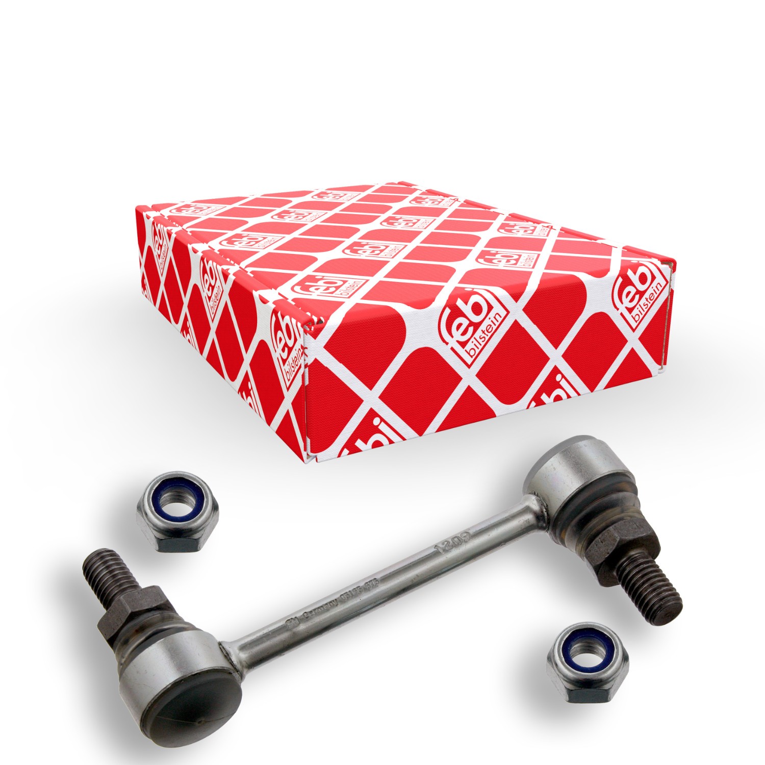 FEBI BILSTEIN Barra / escora, barra estabilizadora 05165 FEBI BILSTEIN 05165 Tirante da barra estabilizadora Mercedes C107 a um preço acessível
