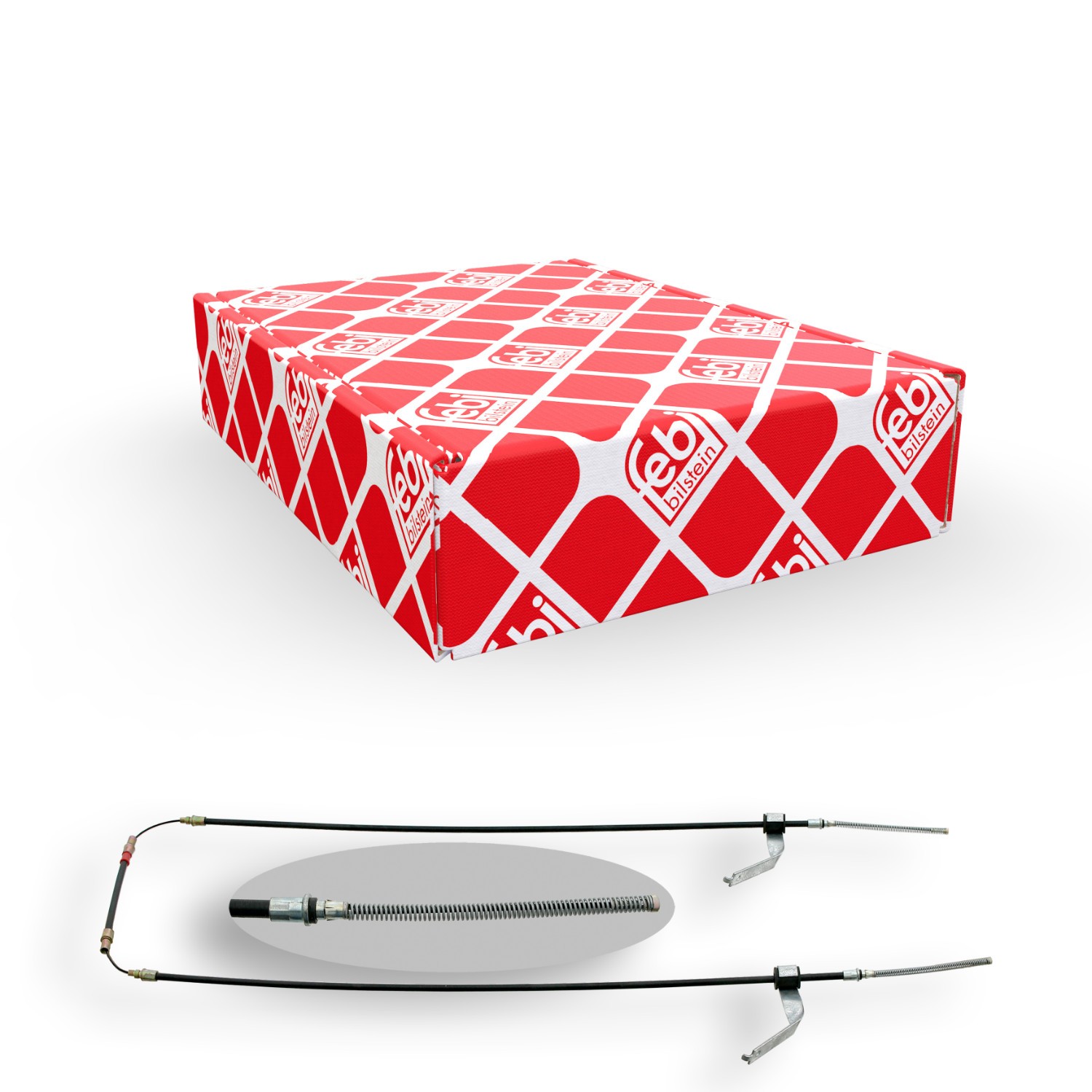 FEBI BILSTEIN Tautrekk, håndbremse 05818 FEBI BILSTEIN 05818 Bremsewire Ford Transit Tourneo pris