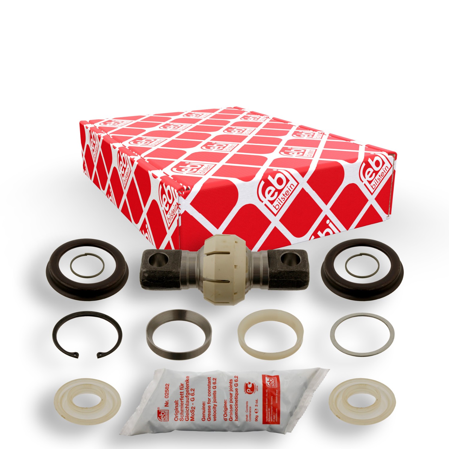 FEBI BILSTEIN Sada na opravu vodiacej vzpery 06413 FEBI BILSTEIN 06413 Opravná sada pre zvislý / vodiaci čap DODGE RAM originálne