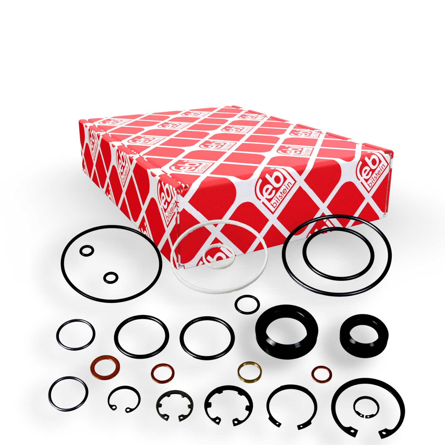 FEBI BILSTEIN Pakkingset, stuurhuis 06471 Reparatieset, stuurhuis MERCEDES-BENZ FEBI BILSTEIN 06471