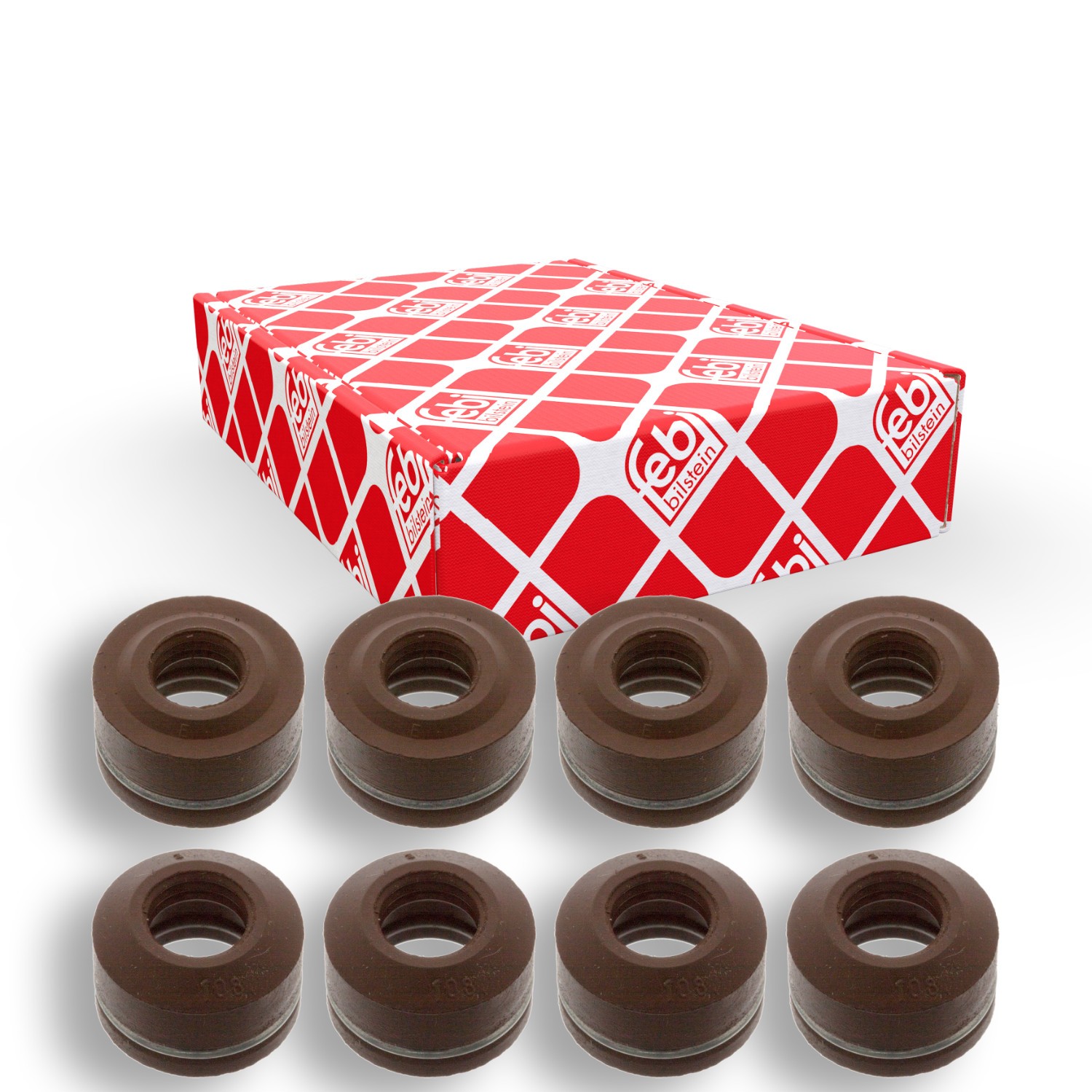 FEBI BILSTEIN Jogo de juntas, haste da válvula 06647 Retentor de haste de válvula FEBI BILSTEIN Classe R 06647 baratos