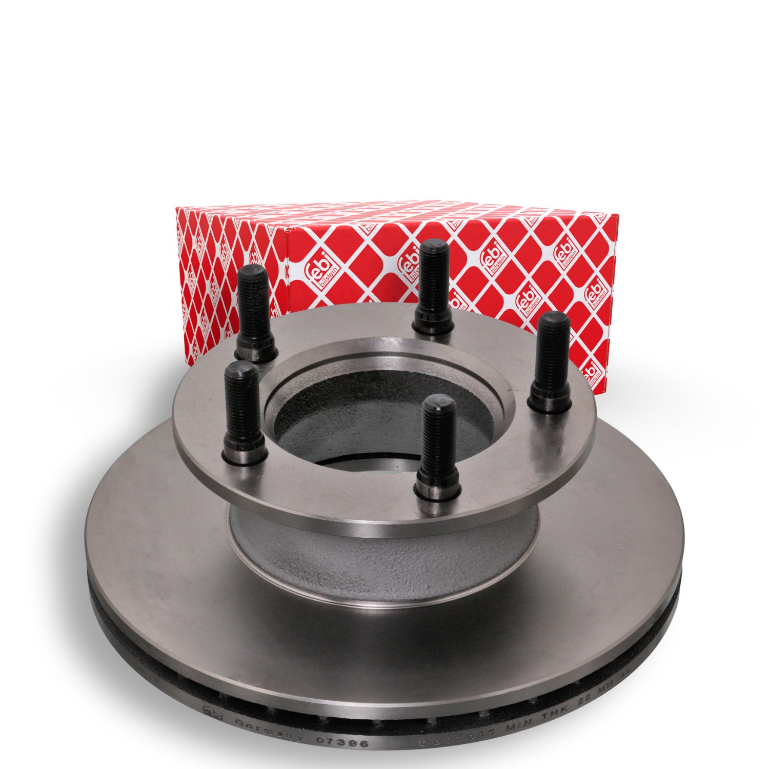Brake disc FEBI BILSTEIN 07396 FEBI BILSTEIN 07396 2003 MERCEDES-BENZ 100 brake discs replacement