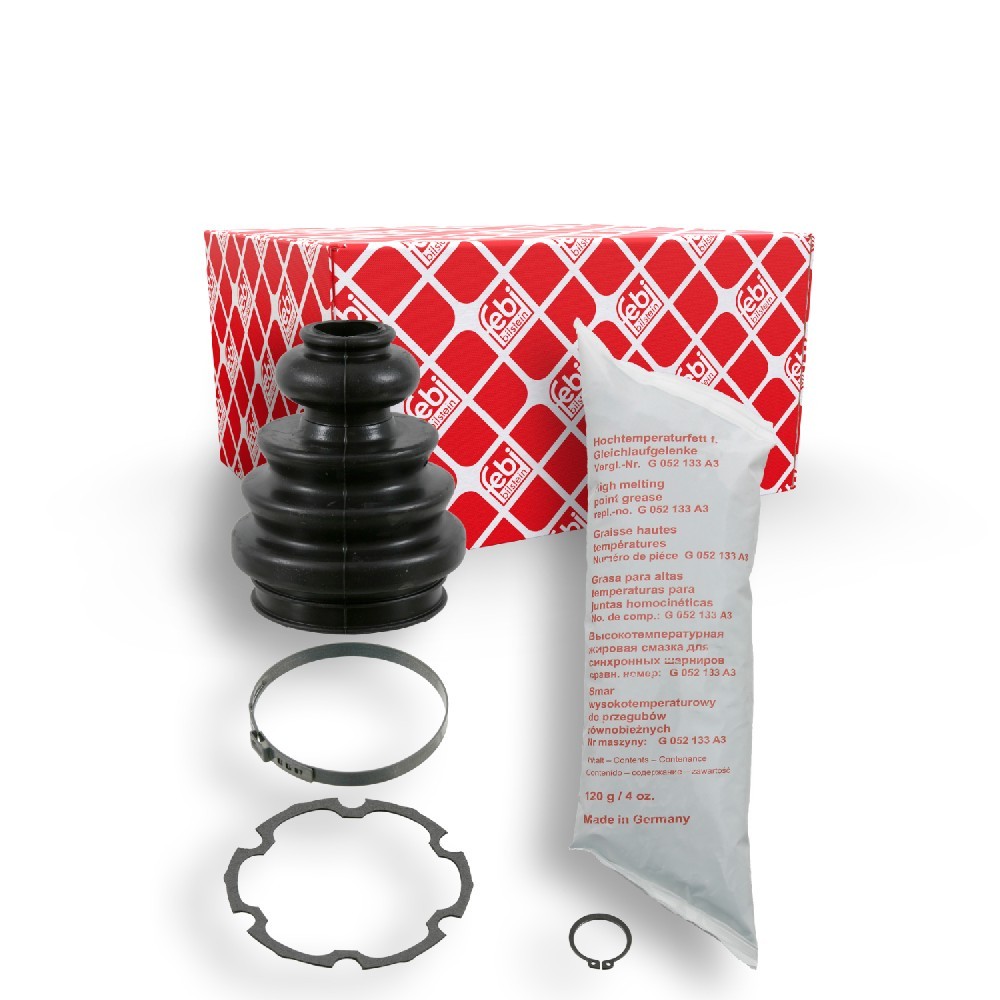 FEBI BILSTEIN Jogo de foles, veio de transmissão 08018 FEBI BILSTEIN 08018 Fole do eixo de transmissão VW T4 Van baratos